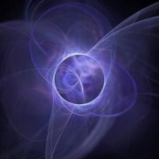 image representing active imagination: purple glowing orb with electrical waves radiating from the surface